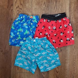 18 months Boys Toddler Swim Trunks Lot